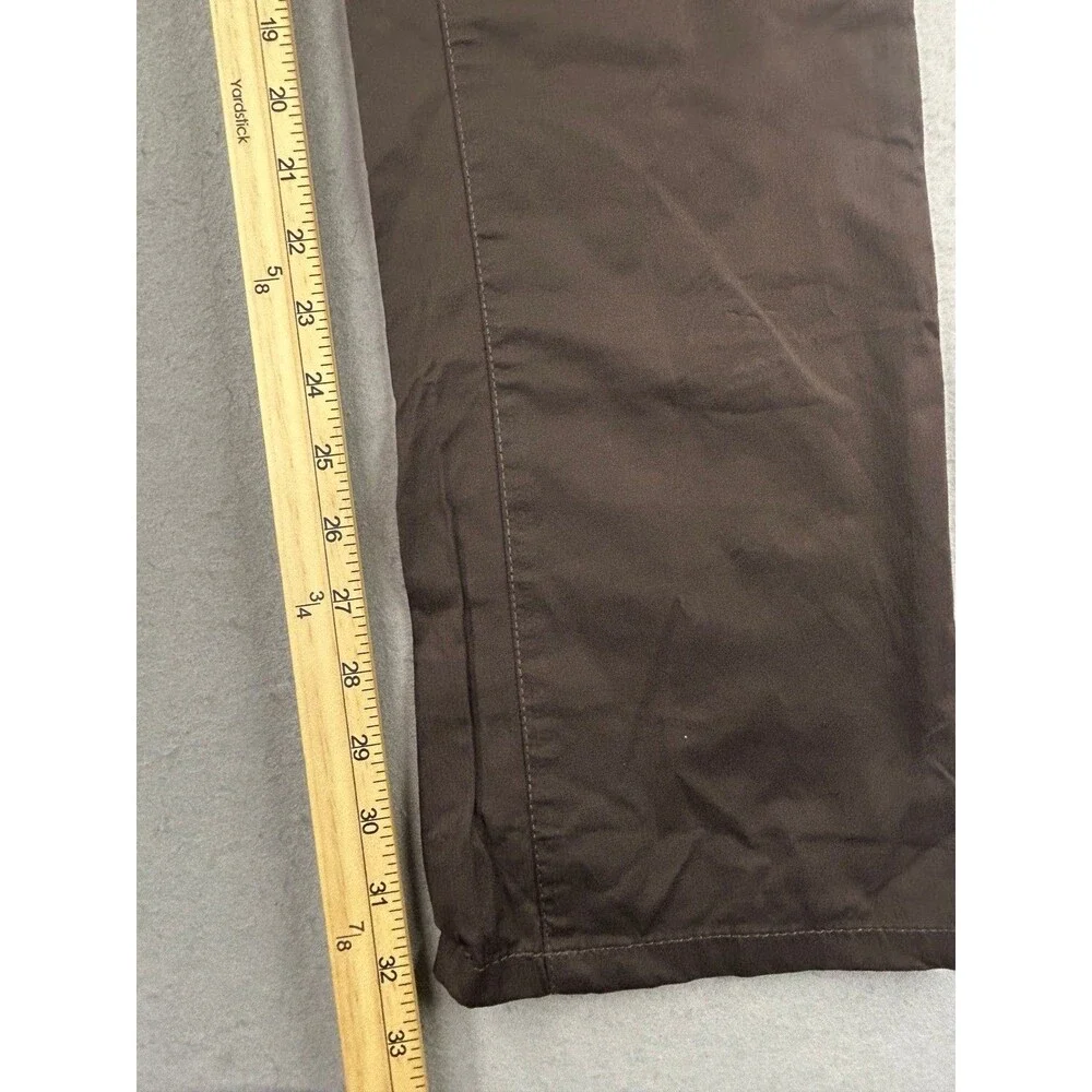 Tailor Vintage Pants Mens Brown Luxe Performance Comfort 34x34